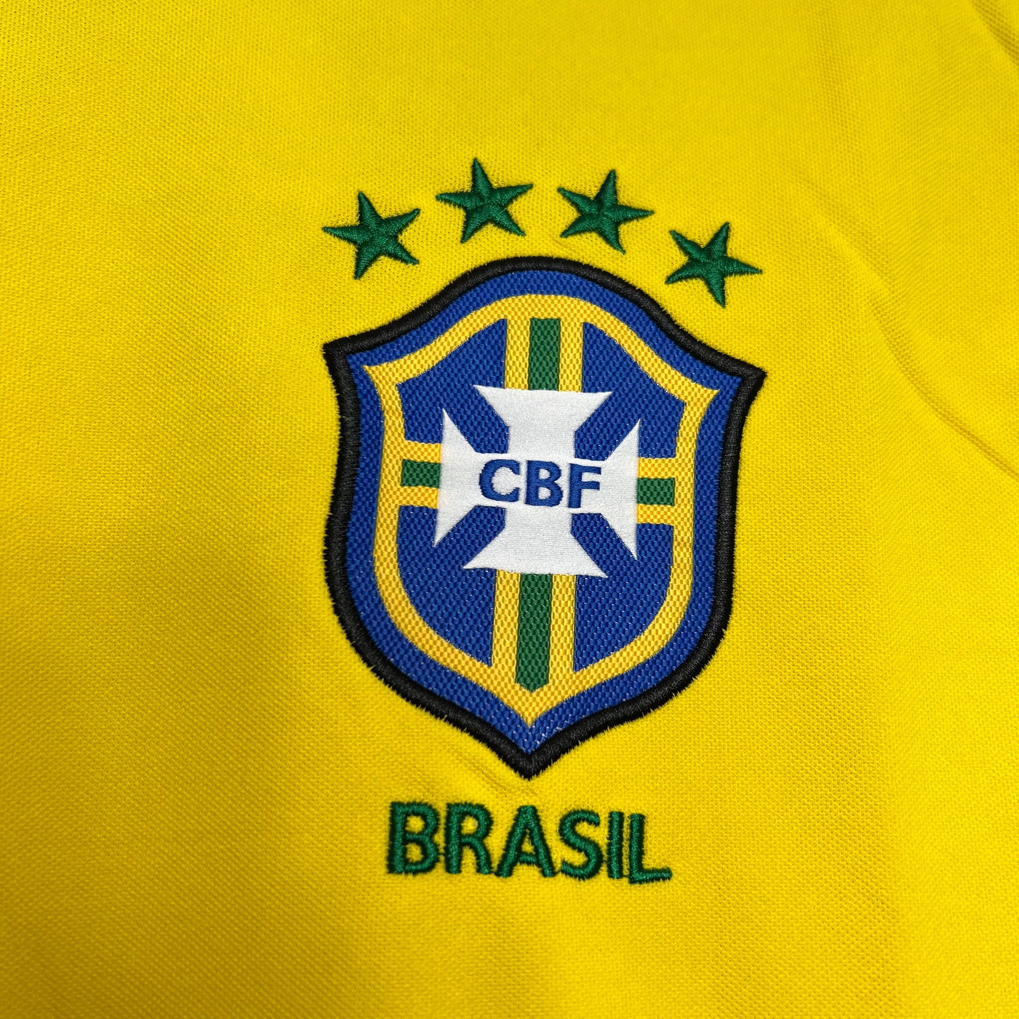 Selección Brasil 1998 Home Retro Jersey