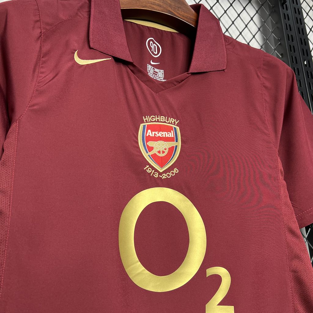 Arsenal 2005/06 Home Retro Jersey