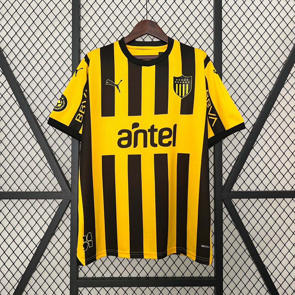 Peñarol Home Jersey 2024 - Amarillo/negro