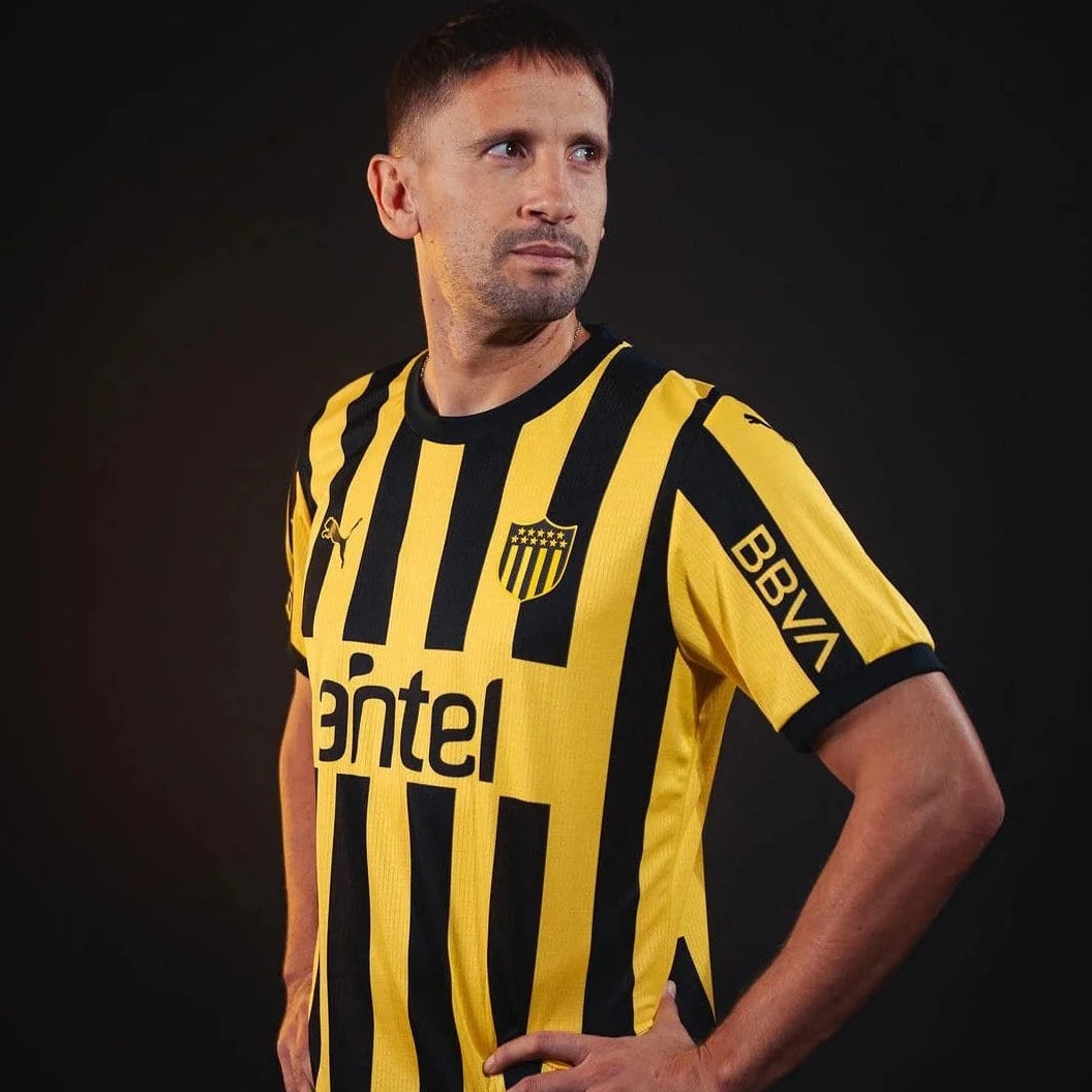 Peñarol Home Jersey 2024 - Amarillo/negro