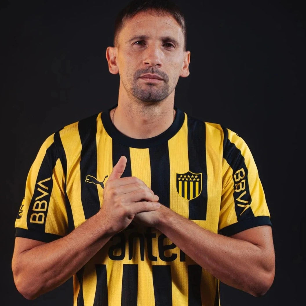 Peñarol Home Jersey 2024 - Amarillo/negro